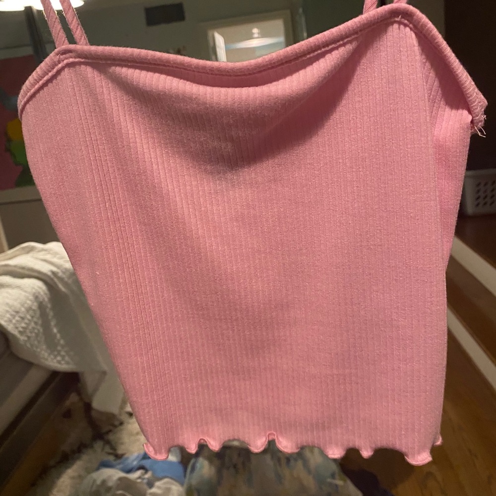 Forever 21 pink crop top